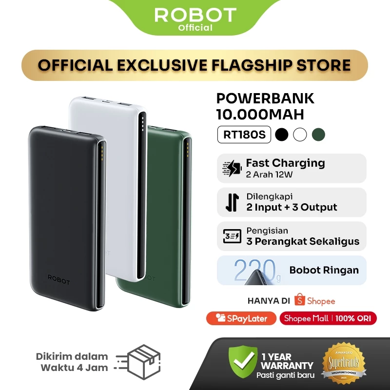 ROBOT Power Bank RT12 RT180S