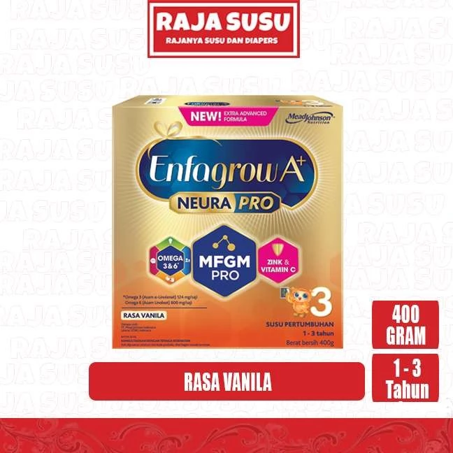 ENFAGROW A+ 3 VANILA 400 GR