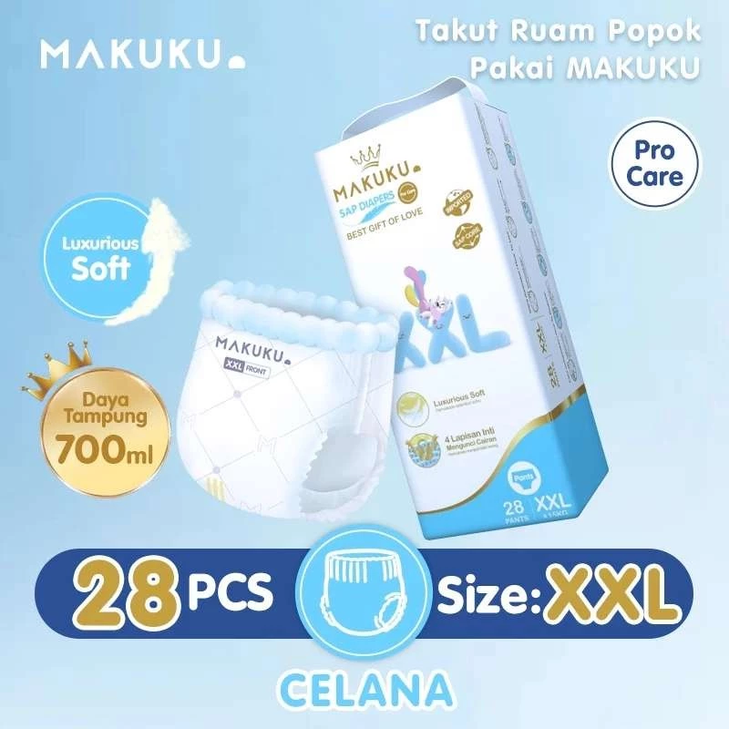 MAKUKU SAP DIAPERS PRO CARE PANTS XXL28