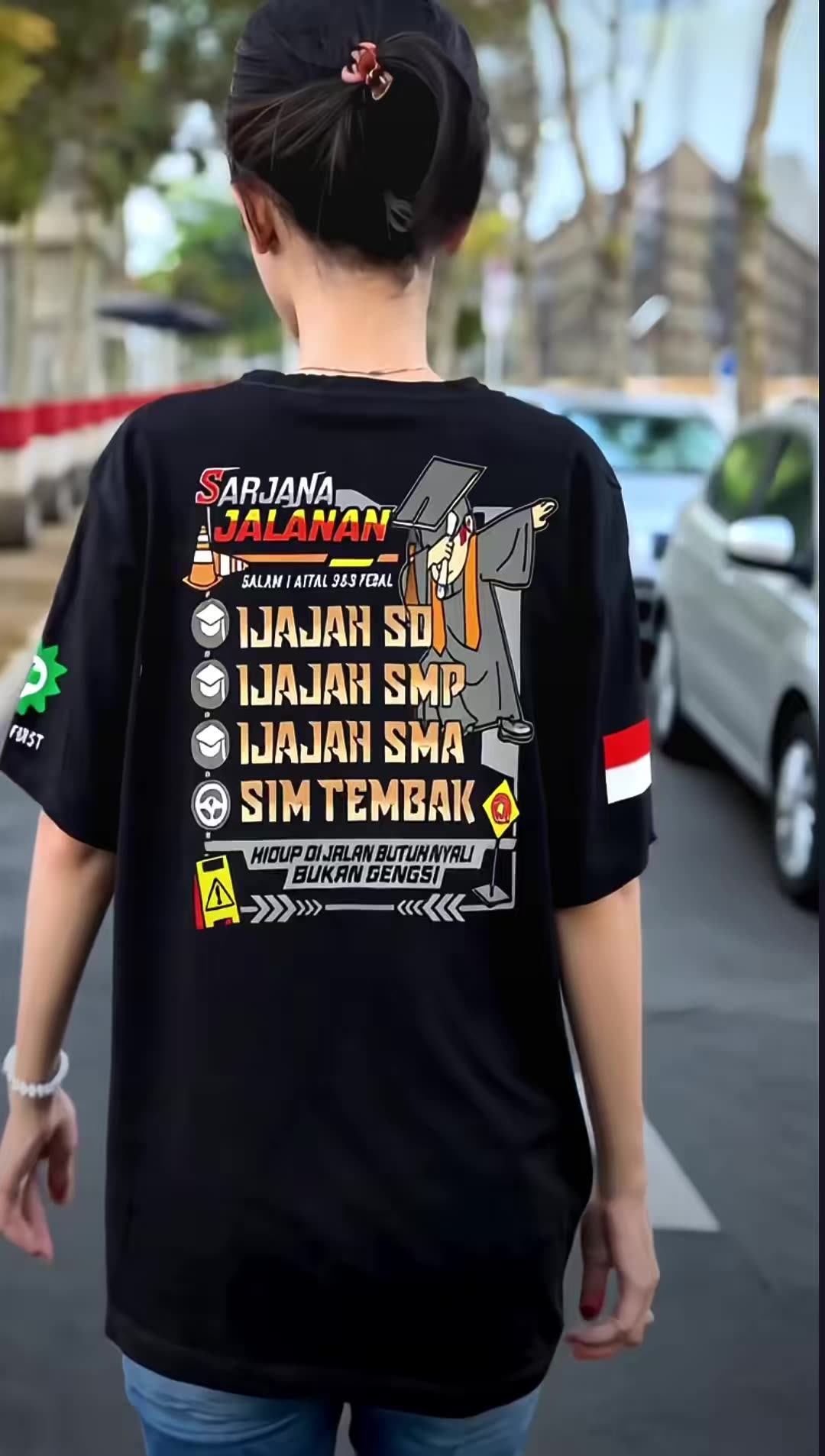 Sarjana Jalanan😎😎 #kaosviral #kaostshirt #fyp