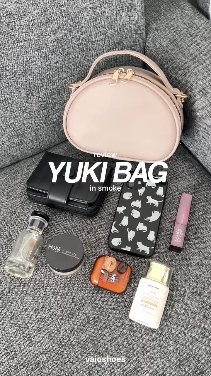 review | Slingbag Yuki! kira kira muat apa aja ya???🤩 #fypage #fyp #produklokal #belilokal #racunbelanja #slingbag #handbag #shoulderbag