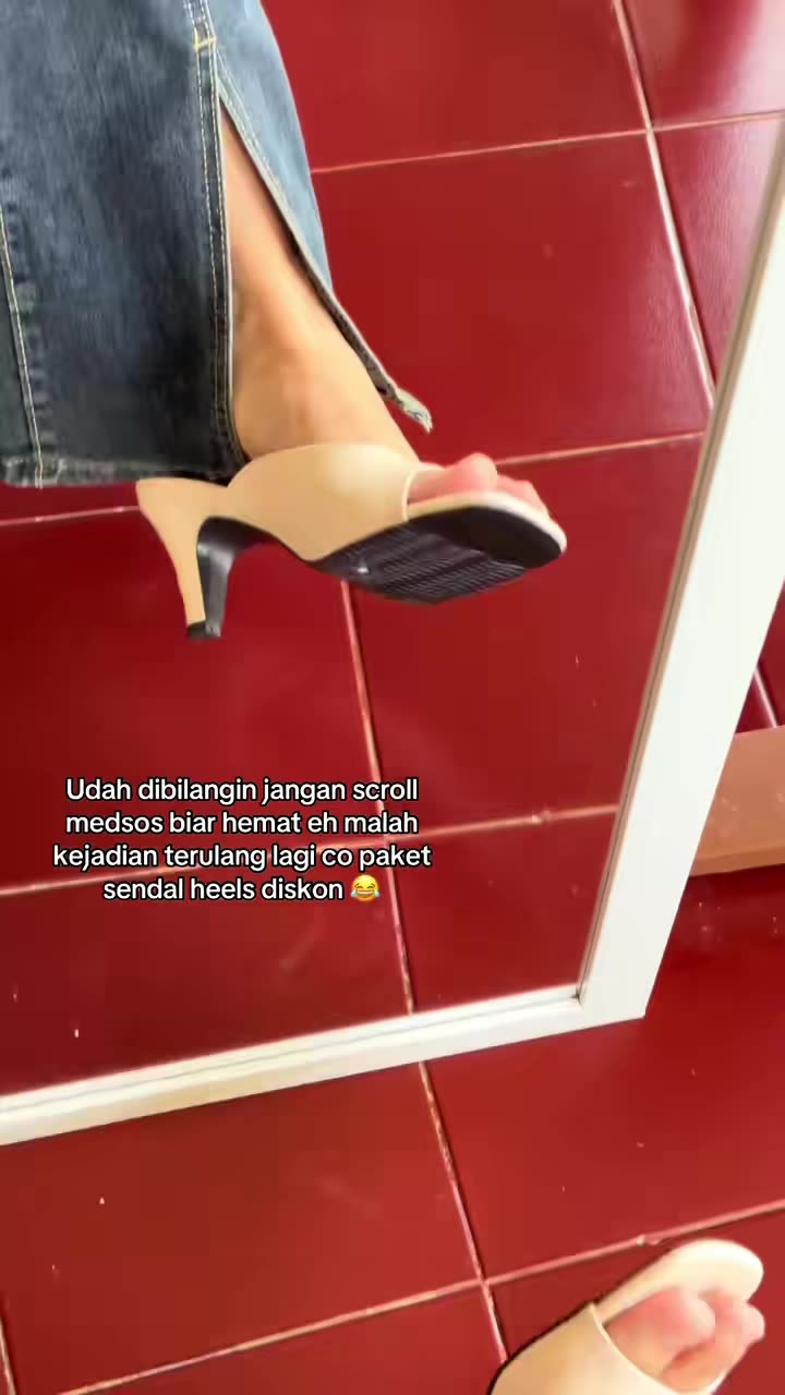 Tuhkan nambah lagi koleksi sendal heels nya ?               ゚viral #wibgajian #shopmastercampaign #gilagilajualan #sepatuwanita #sepatuwanitamurah #flatshoes #sandalwanita #sandal #sandalviral #sandalmurah #fashion #OOTD #outfit #fyp #fyp #shopma...