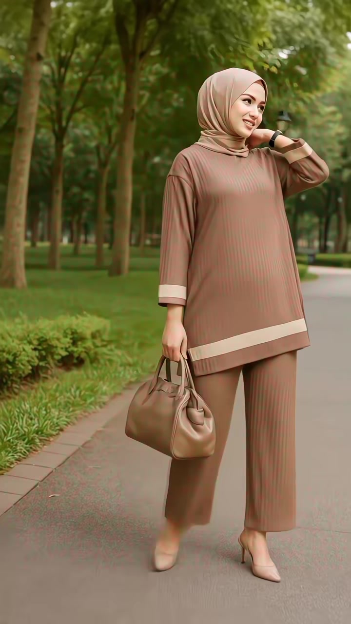 ONE SET AMIRA KNIT HORNET SETELAN WANITA #setelanwanita #bajusetelan #bajusetelanwanita