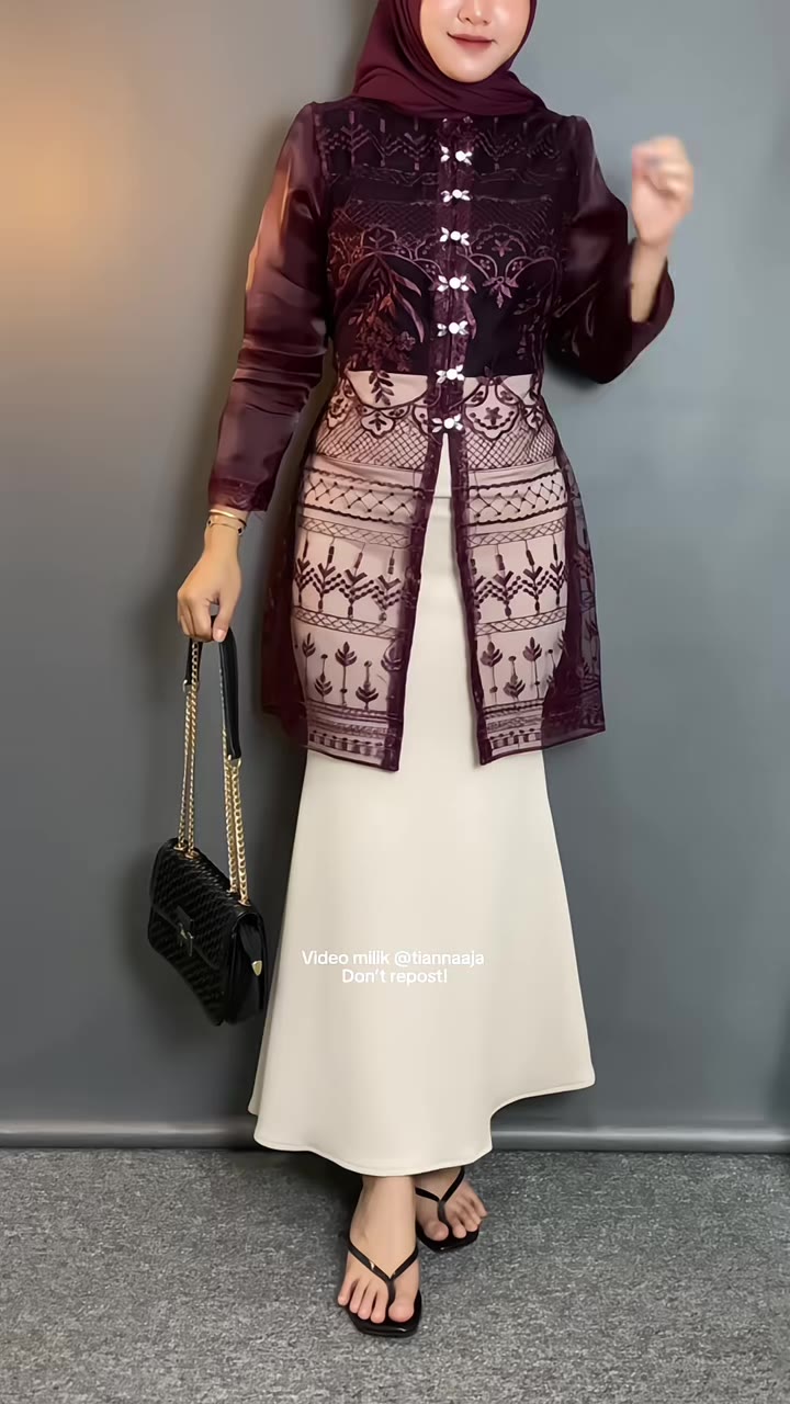 Rekomendasi outfit kondangan,cakep banget 🍒🫶 #outfitkondangan #outer #outerbrukat #ootdkondanganhijab #ootdhijabstyle