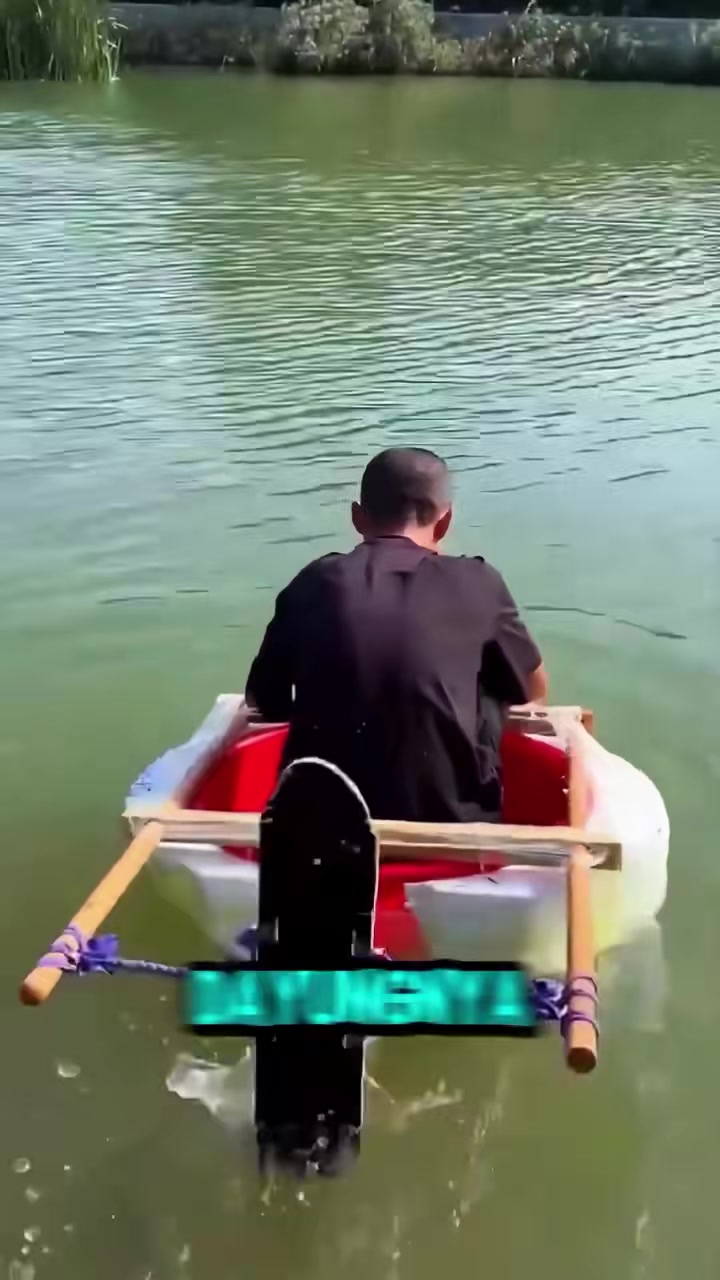 Perahu tenaga kipas karet #fyp #foryou #foryoupage #perahu #perahukaret