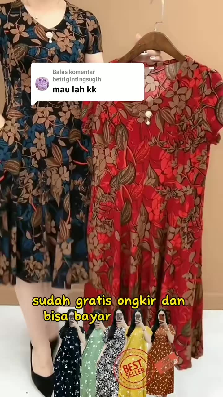 Membalas  promo paket daster murah 100ribuan 5pcs #daster #dasterkekinian #dastermurah #dasterviral #dasterbusui #dasteran #dasterjumbo #daster100dapat5