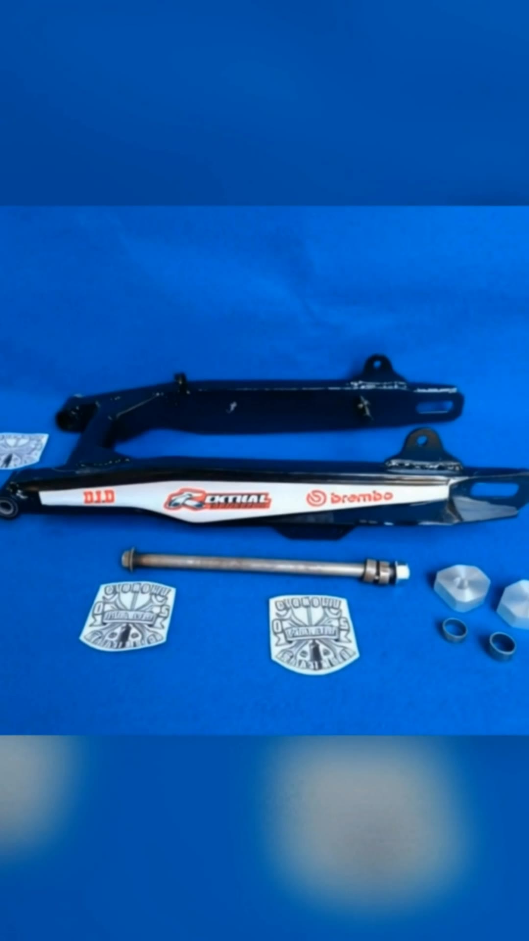 Swing arm bebek trail GTX replika KTM pnp Blade revo karisma supra #swingarm #swingarmbebek #swingen #swinger #gtx #replikaktm #modifikasi #fyp