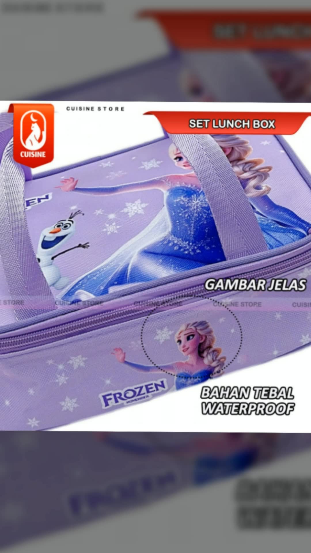 lunch set sanrio #lunchset #lunchboxset #lunchboxanak #lunchboxsanrio