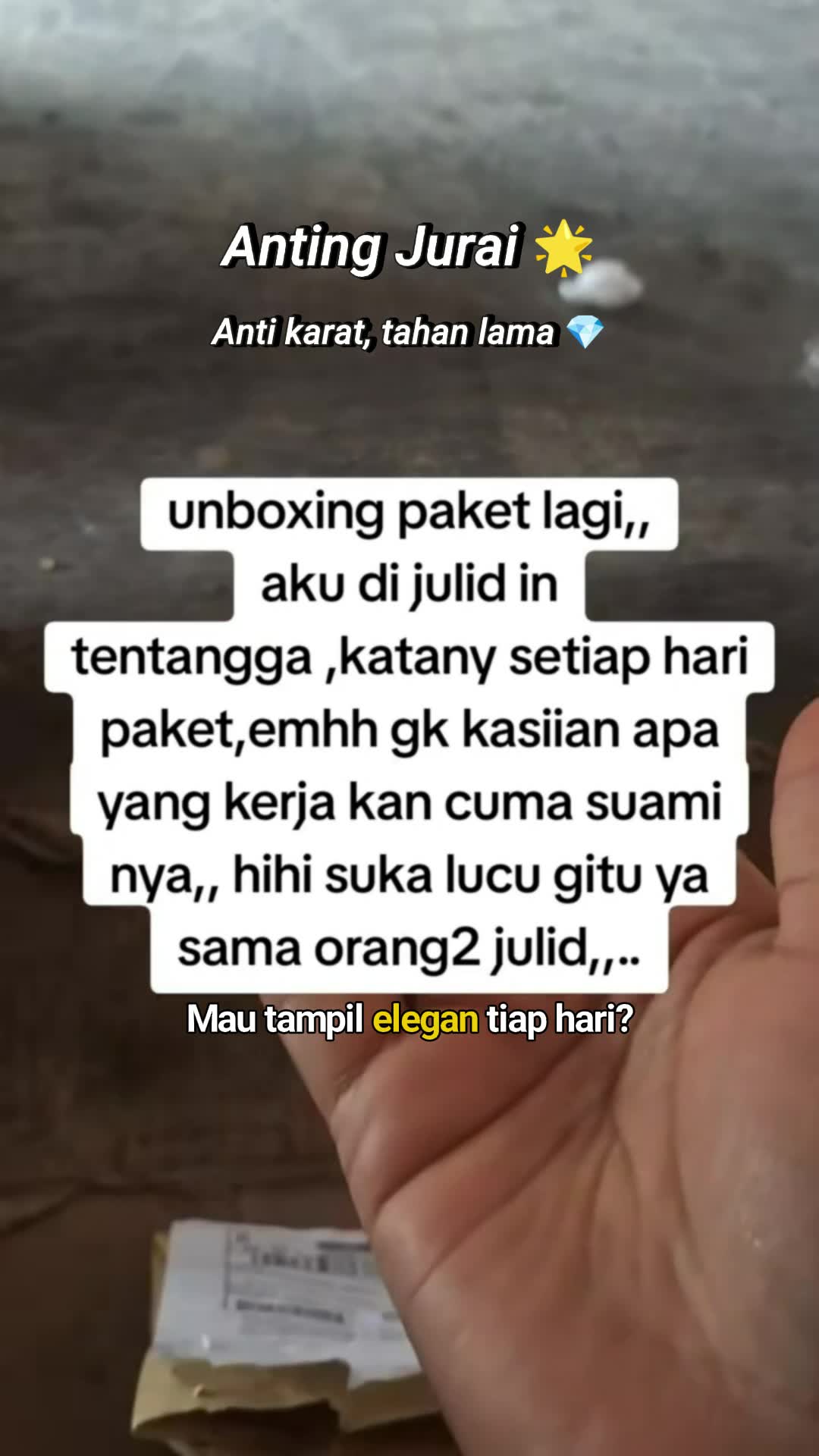 anting jurai titanium anti karat #RacunShopee #SpillRacunShopee #ViralDiShopeeVideo #Cashback40Persen #anting #antingwanita #antingtitanium #antingjurai