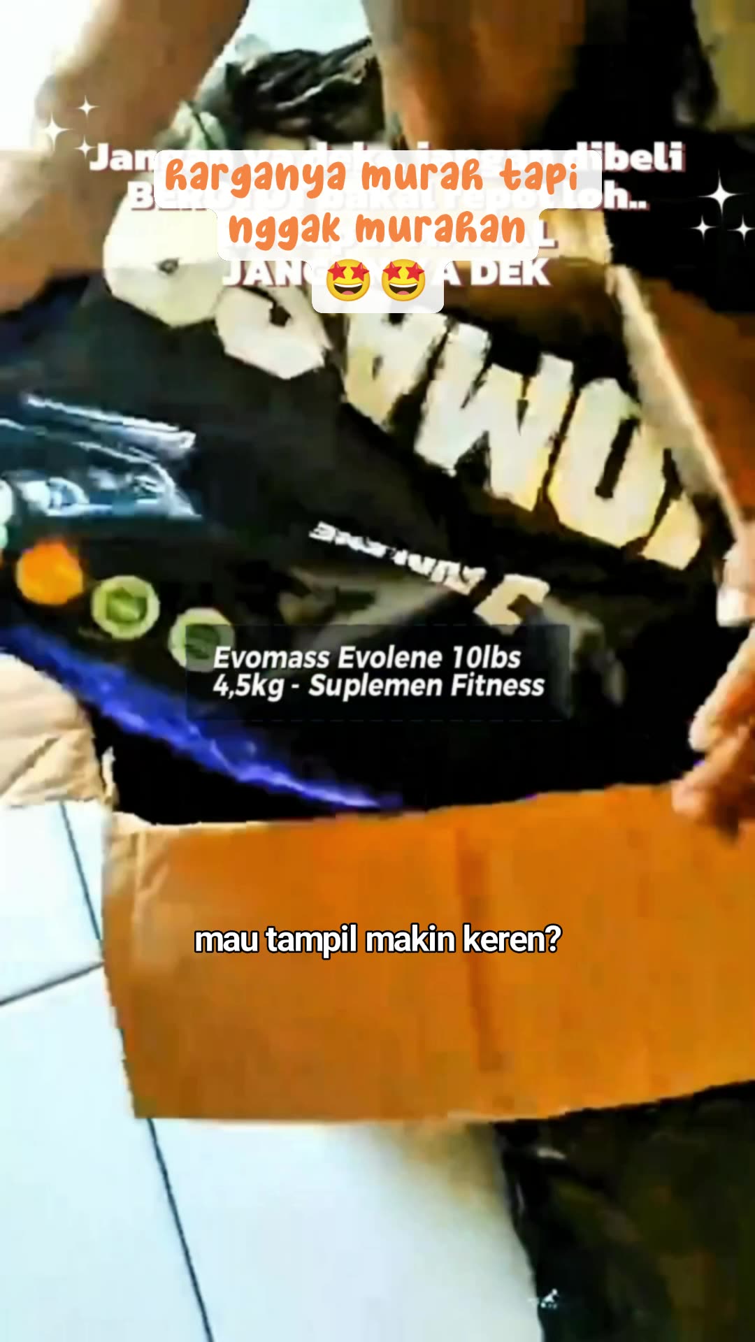 EVOMASS 10lbs 4.5kg Weight Gainer Penambah Berat Badan #RacunShopee #shopeevideo #evolene #evomass
