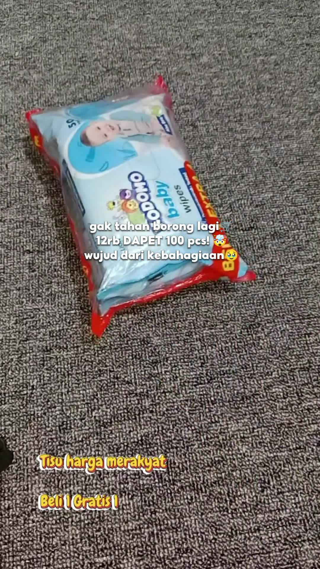 Tisu basah bayi #tisubasah #tisubasahbayi #kodomowipes #RacunShopee #SpillRacunShopee #ViralDiShopeeVideo #DiskonRacunShopee #Cashback40Persen
