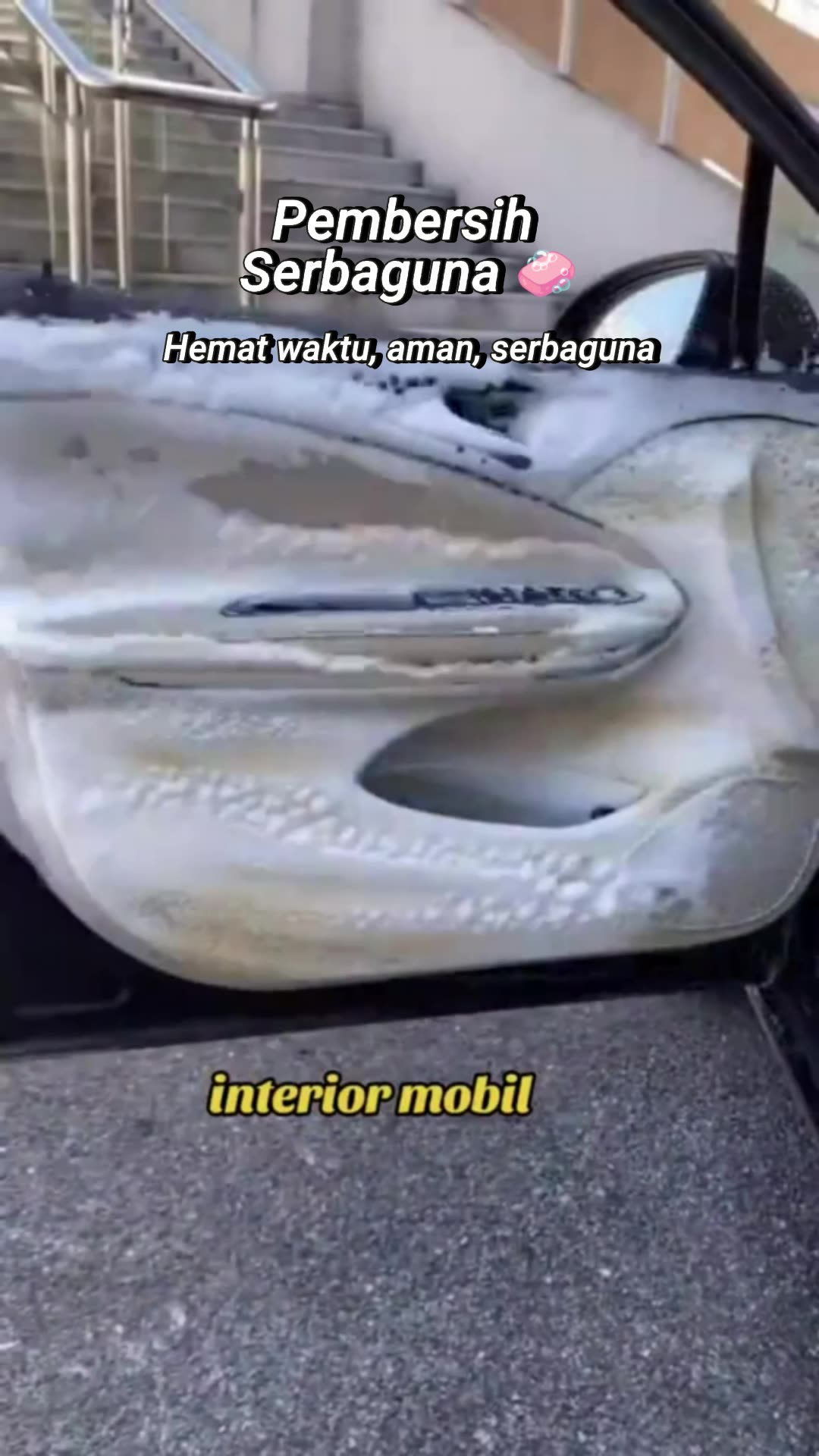 Pembersih Berbasmi Kotoran Di Interior Mobil #pembersih #pembersihkerak #pembershibatas #pembershihkerak #pembersihserbaguna #pembersihbusa #pembersih