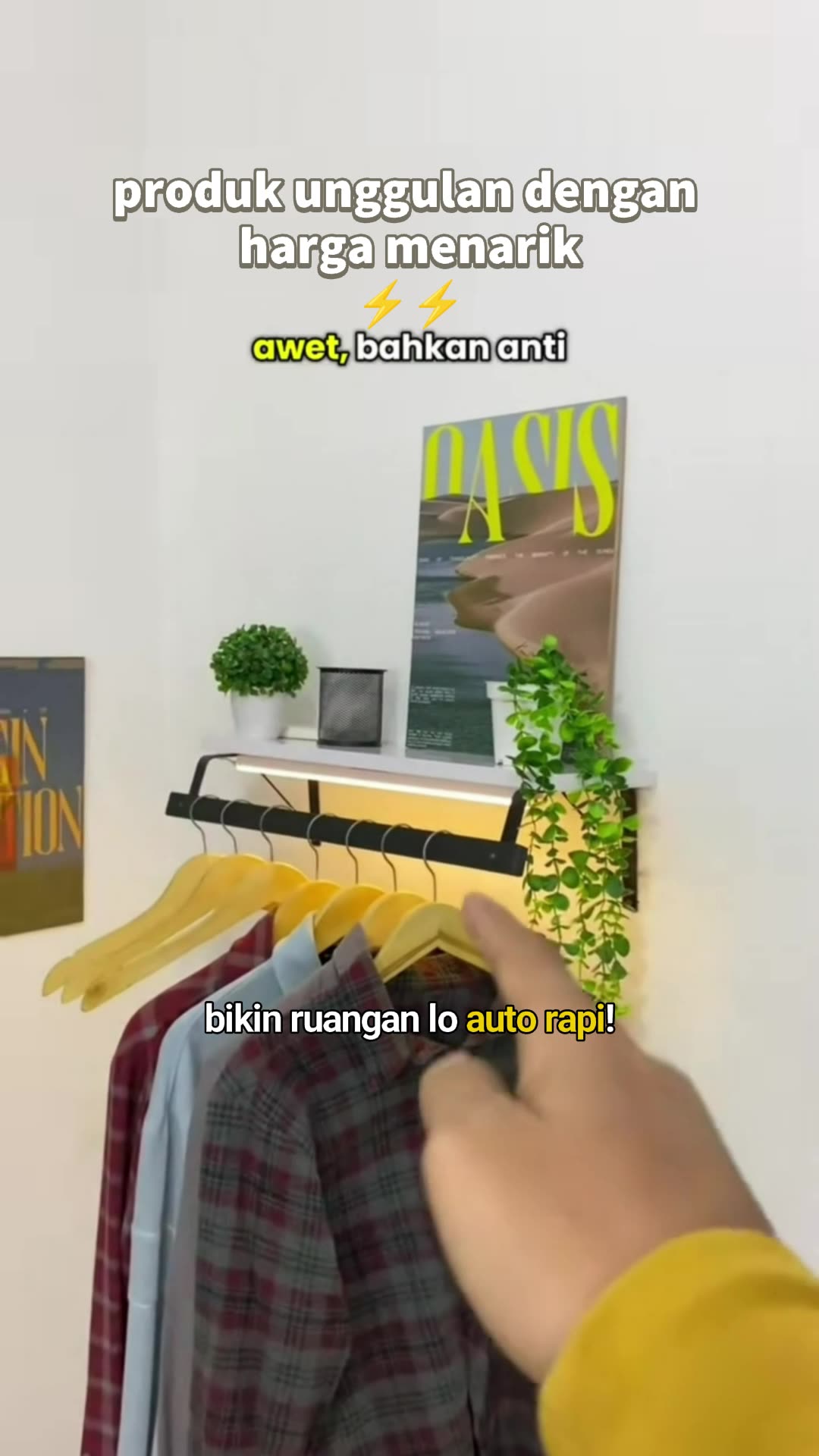 gantungan baju besi #RacunShopee #SpillRacunShopee #ViralDiShopeeVideo #Cashback40Persen #gantunganbaju #gantunganbajubesi #gantunganbajumurah