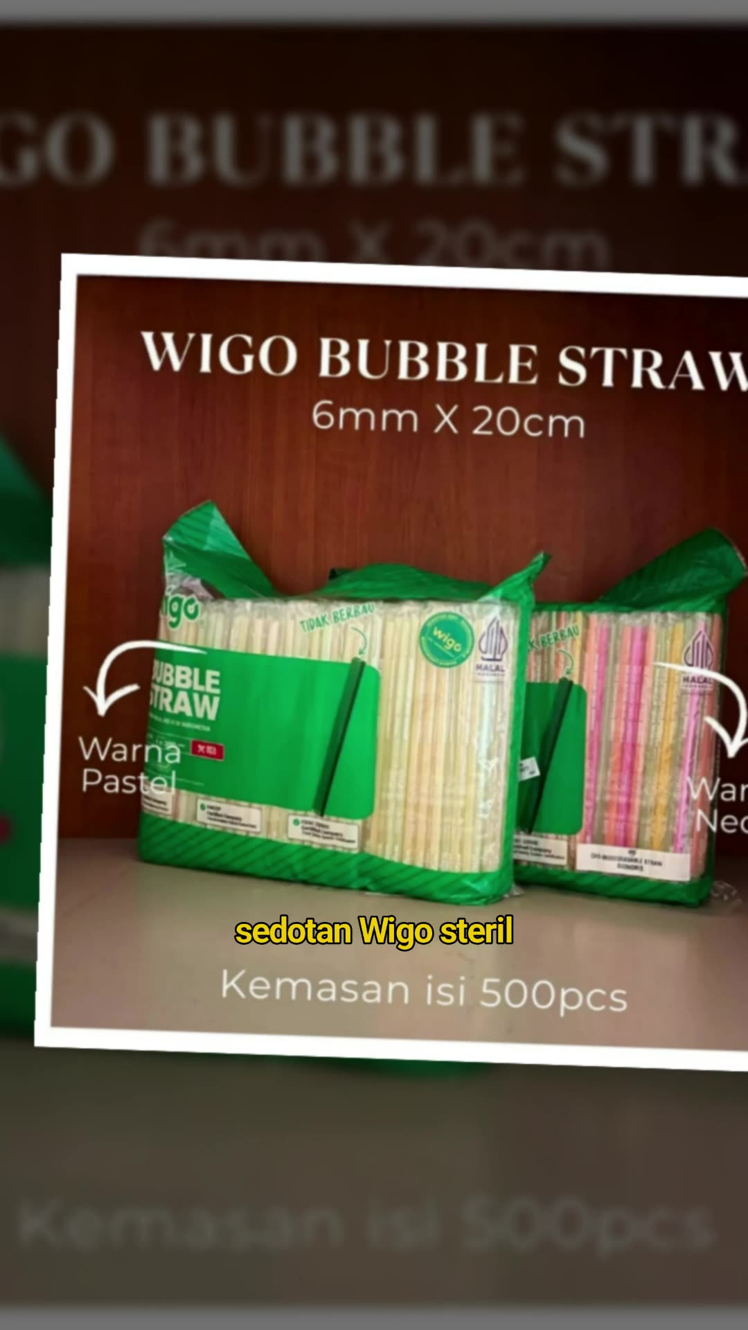 sedotan steril wigo #sedotansteril #sedotanplastik #sedotanwigo #sedotan #RacunShopee #SpillRacunShopee #ViralDiShopeeVideo #DiskonRacunShopee