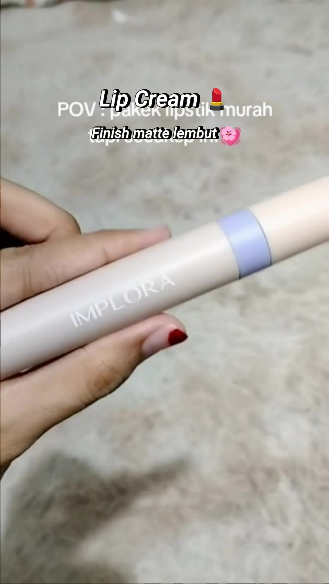 #imploracosmetic #imploralipcream #RacunShopeeCheck #SpillBawaBerkah #GratisOngkirRP0