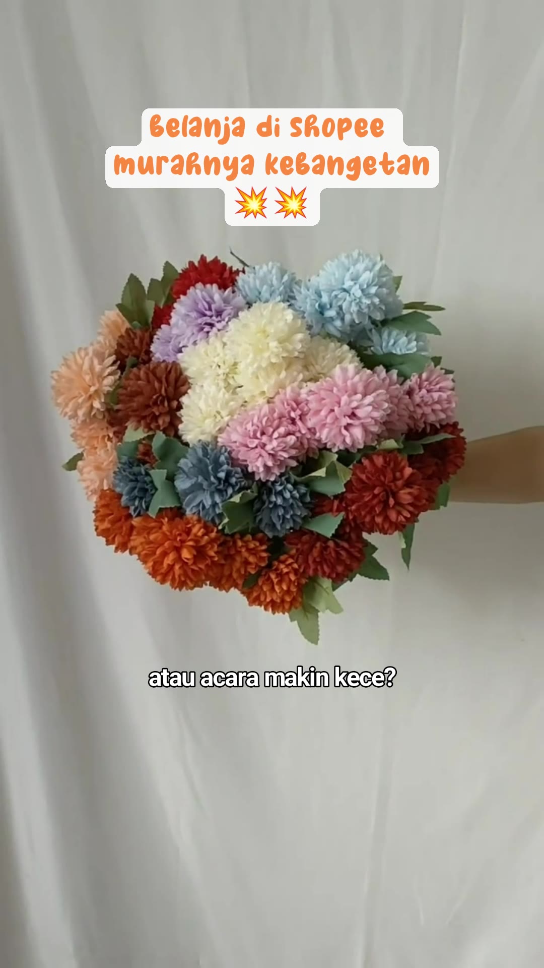 murah banget bunda #bungapompom #pompom #RacunShopee #SpillRacunShopee #SpillBawaBerkah #DiskonRacunShopee #ViralDiShopeeVideo #ShopeeLook #bunga