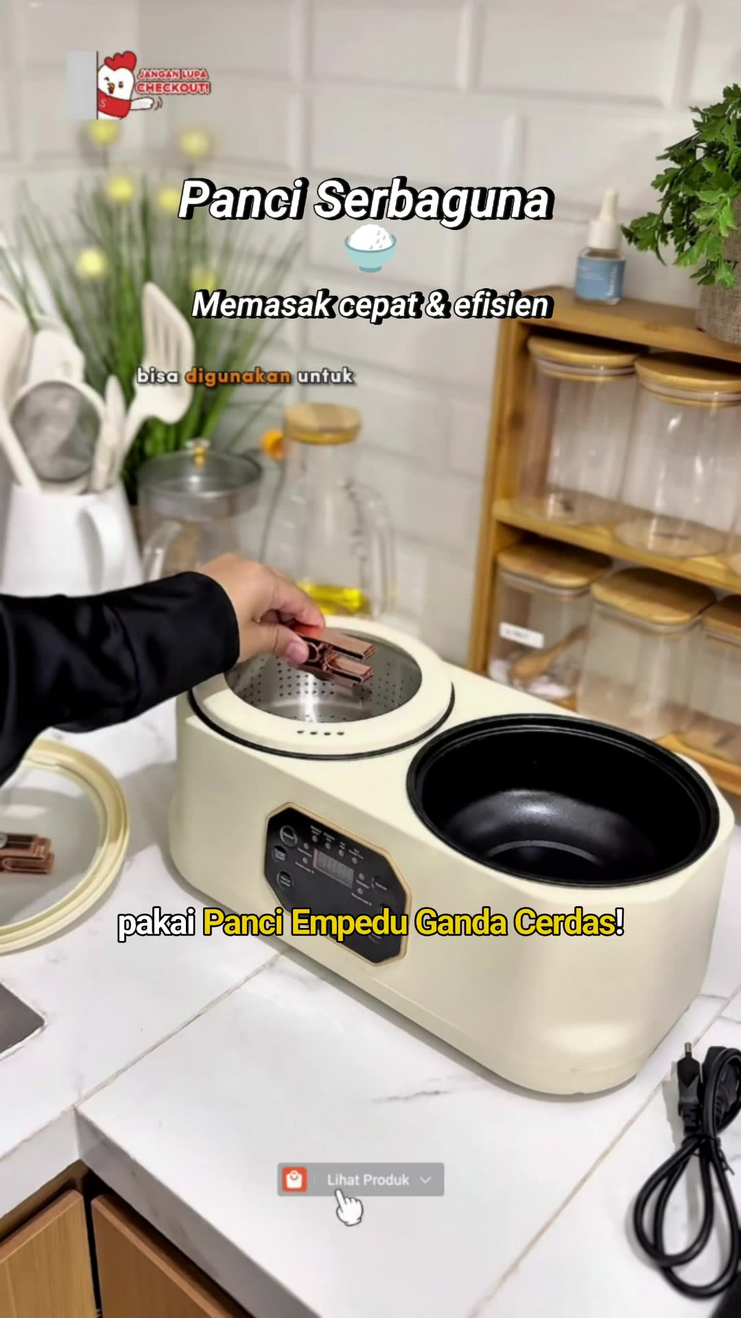Panci listrik serbaguna #pancilistrik #pancilistrikserbaguna #RacunShopee #shopeevideo #ShopeeLook #SpillRacunShopee #SpillBawaBerkah #fyp #viral