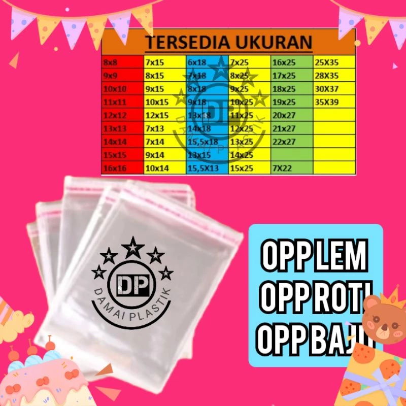 Plastik OPP Roti