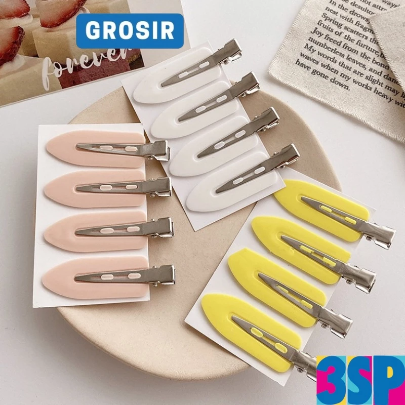 Jepit Poni Rambut Mini Seamless Clip Hairclip Kecil