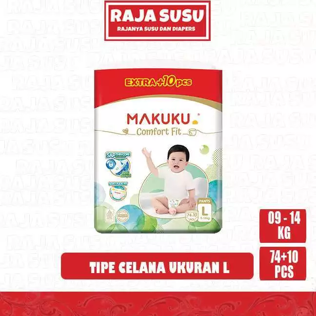 MAKUKU AIR DIAPERS COMFORT FIT PANTS L74