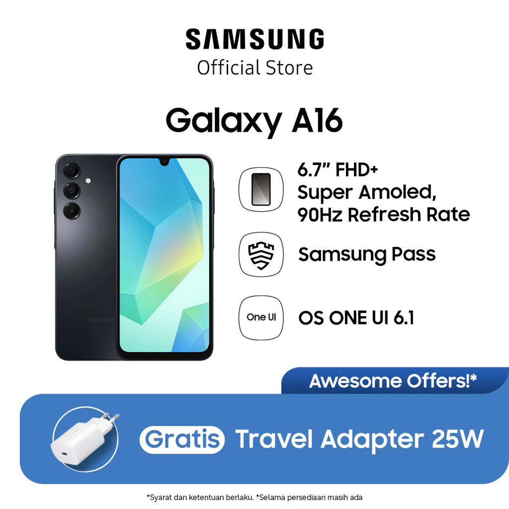 Samsung Galaxy A16 Black
